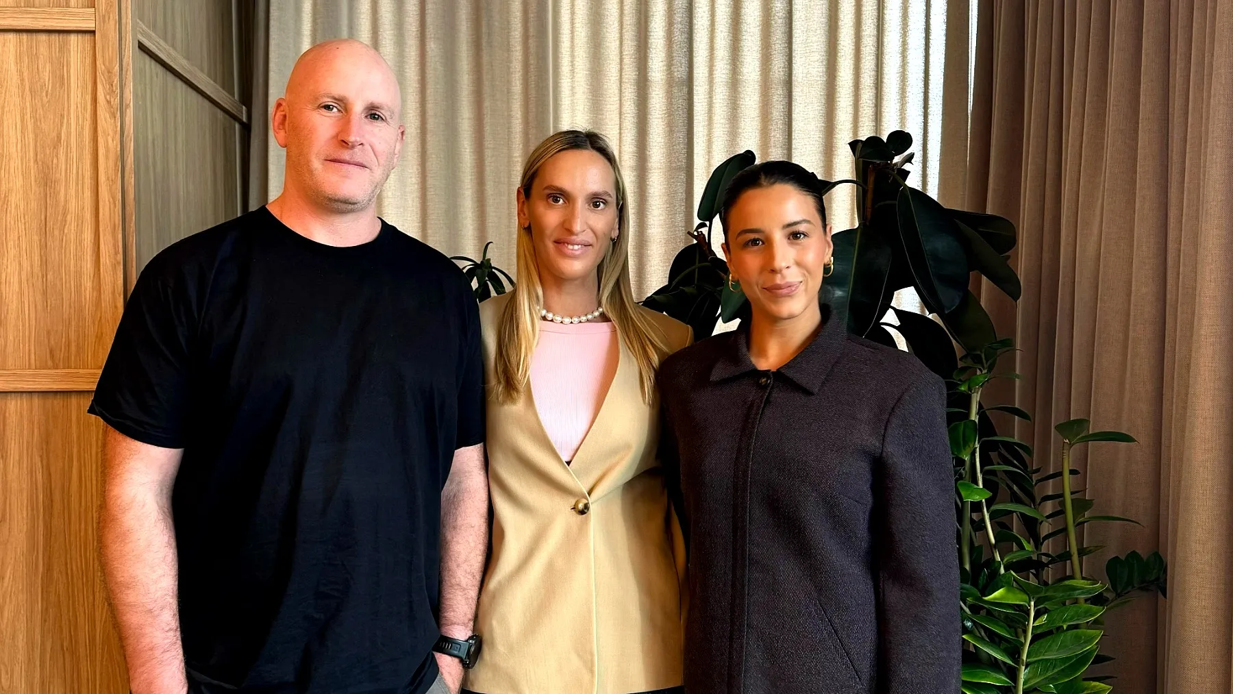 Dan Copsey, Gretta van Riel, Gabi Nedelko